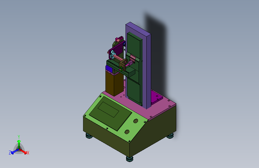 插拨的耐久性实验装置
