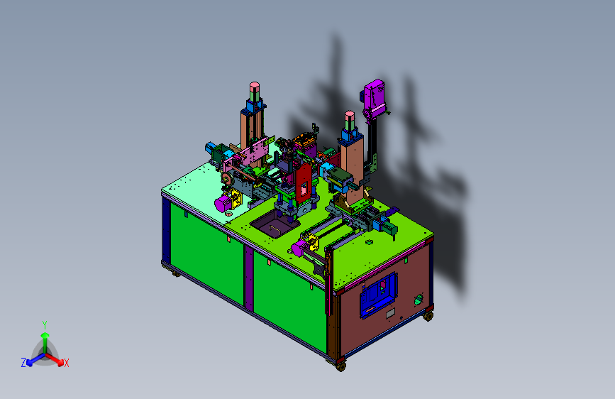 伺服控变绕线机