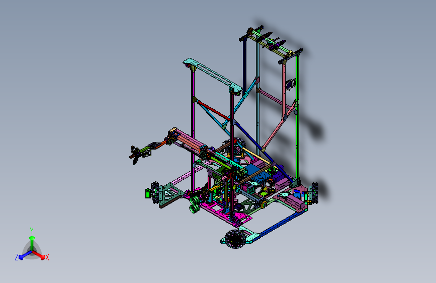 存储仓库运输用无人搬运车
