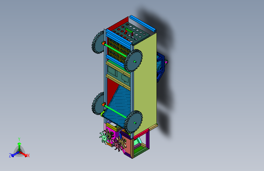 稻麦油菜割晒机
