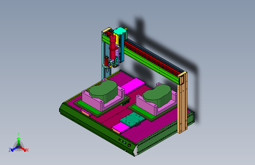 电机外壳密封涂胶装置
