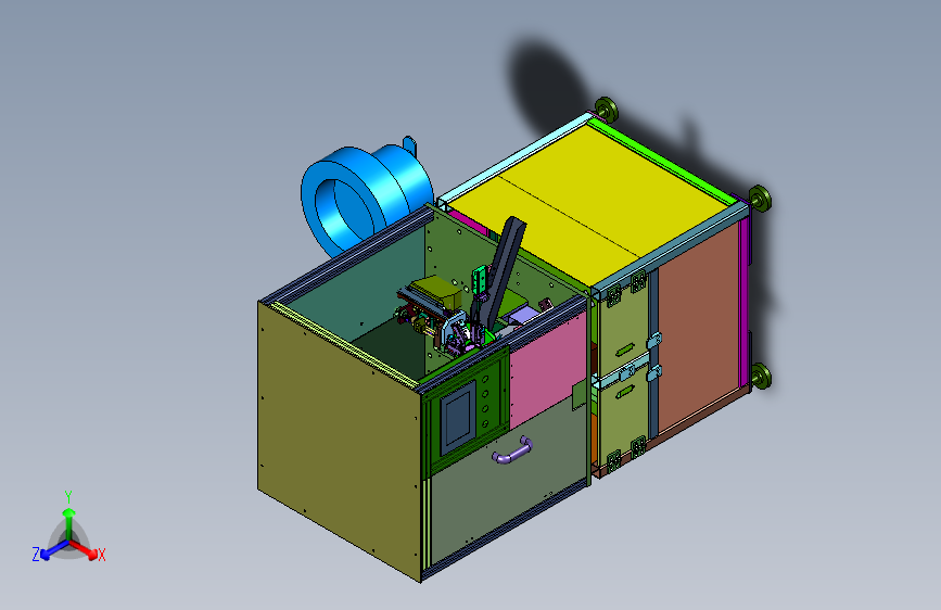 电器开关生产用的自动铆银点装置
