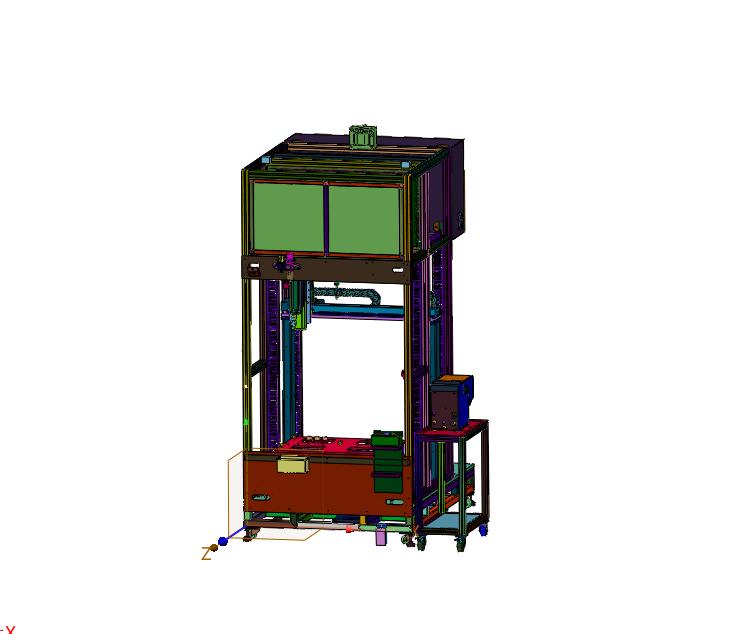 大型工件四轴打螺丝机