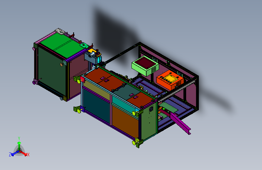 大型环形件法兰尺寸测量装置