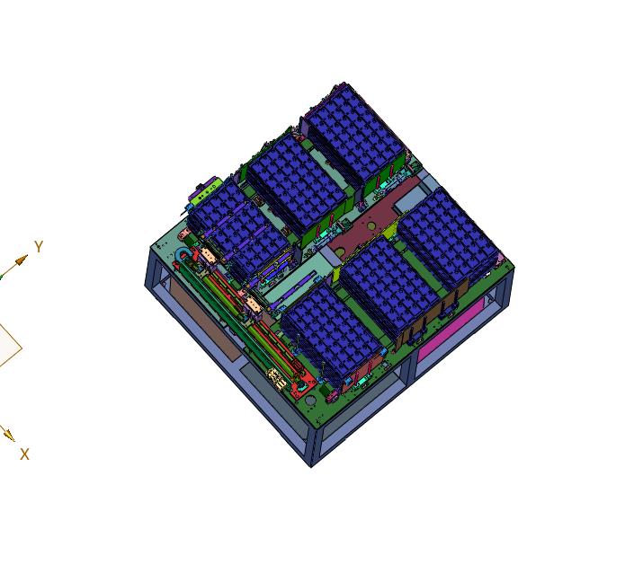 电子元器件料盘收堆装置