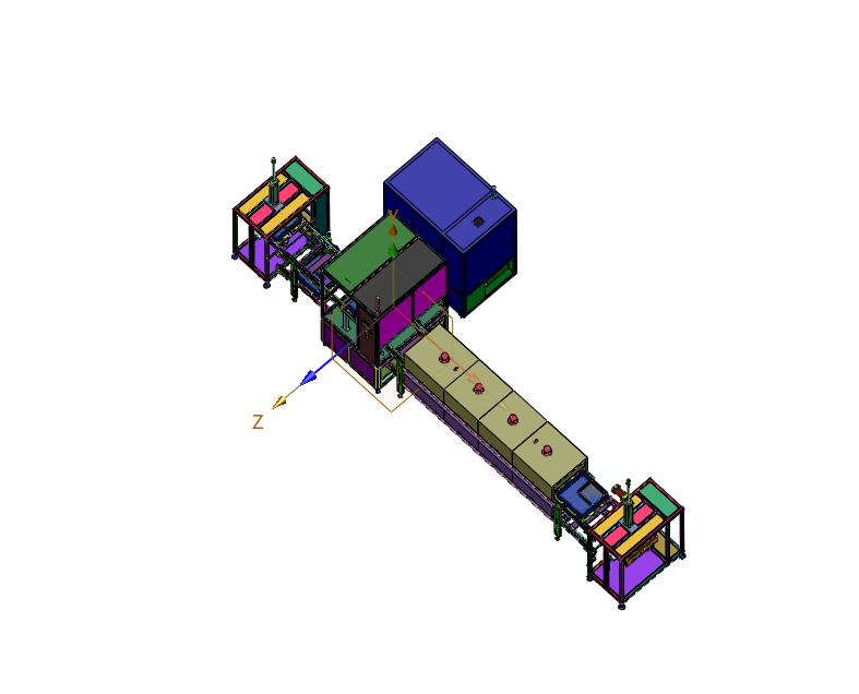 电源模块自动灌胶生产流水线