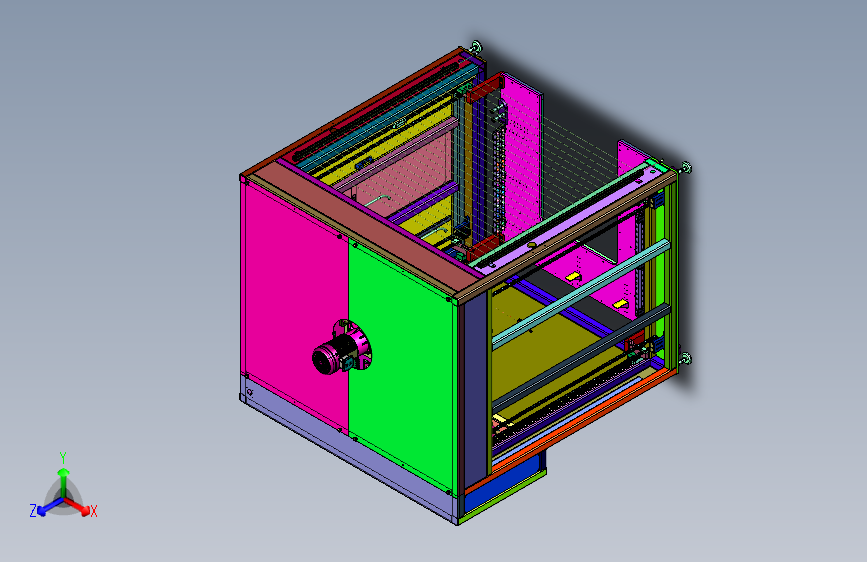 堆叠栈板自动分离装置