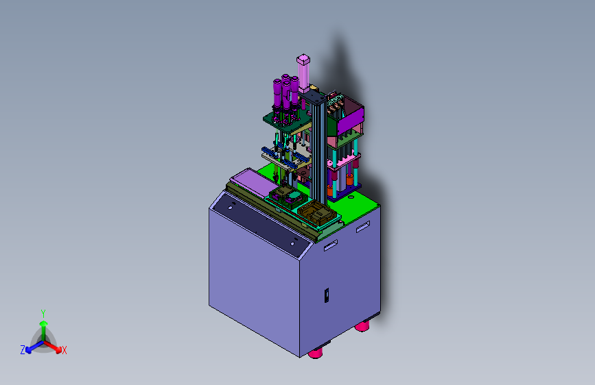 多轴独立自动锁螺丝机