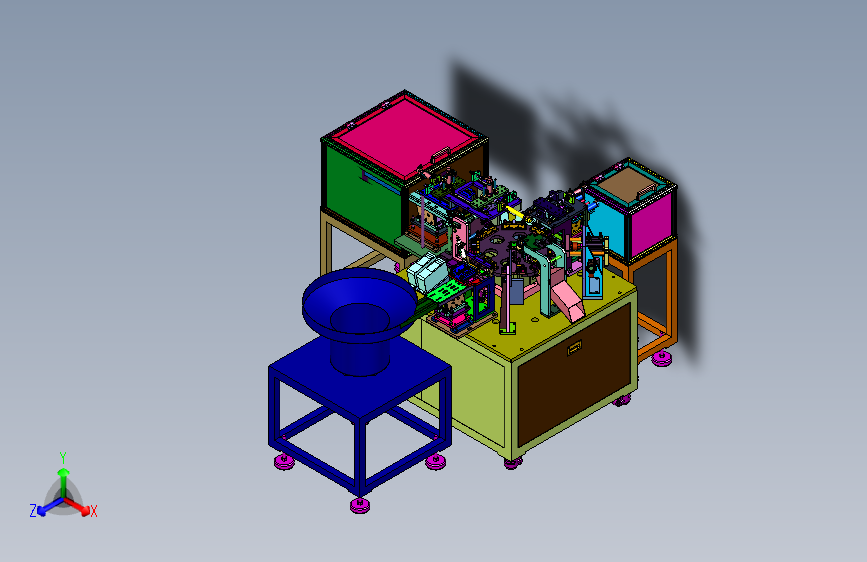 阀芯组件精密自动装配及检测系统