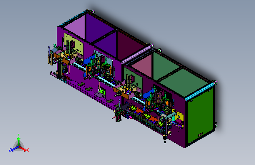 气管T型三通组装机