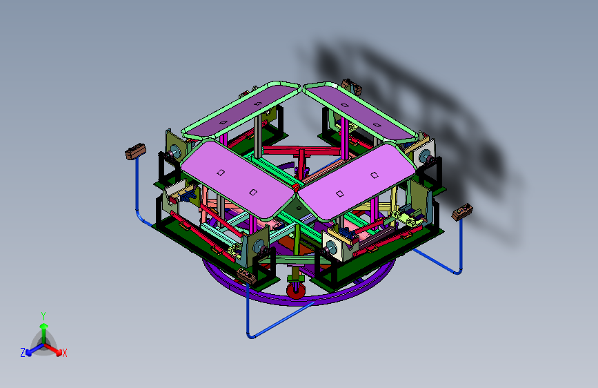 汽车扶手箱安装工作台