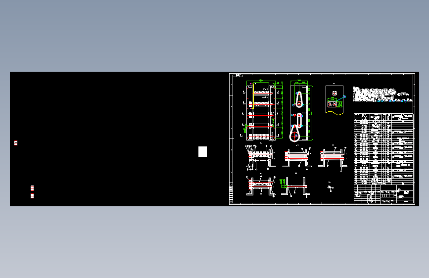 玉米秸秆保留型收割榨汁机的去叶系统设计说明书及全套图纸