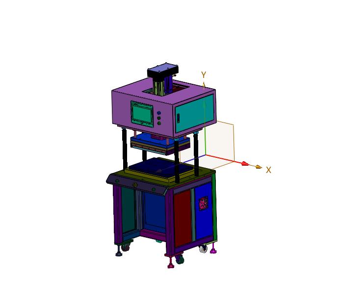 高精密单工位电缸压力加工机