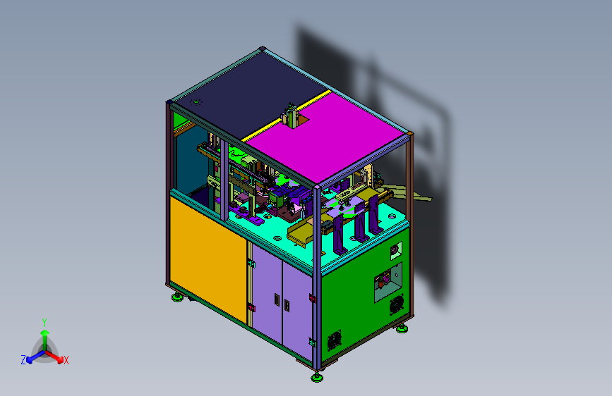工业包装流水线折盒机