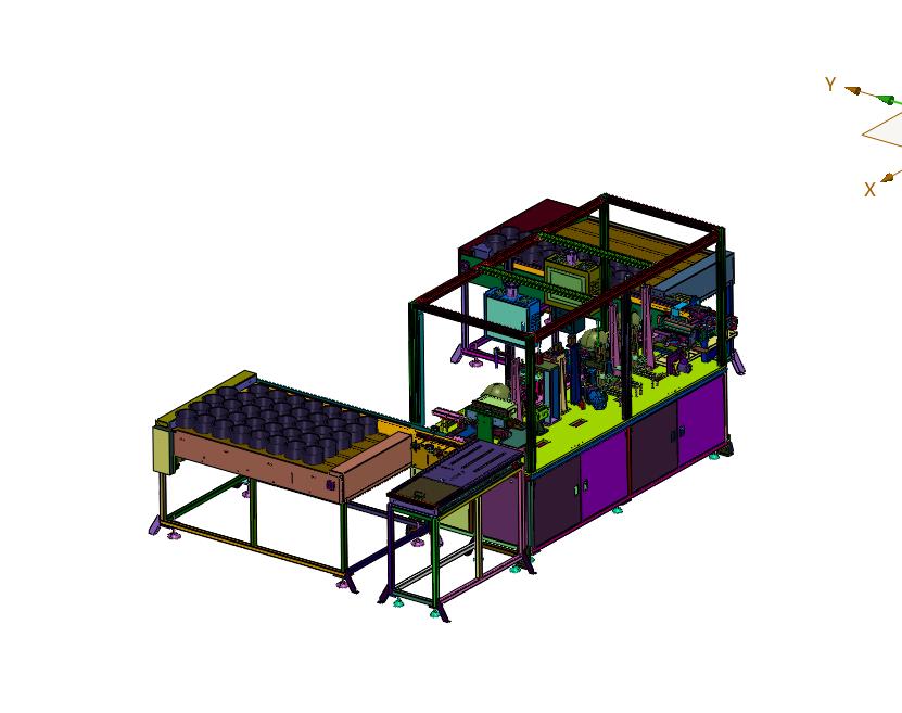 套圈CCD多工位拍照量测设备