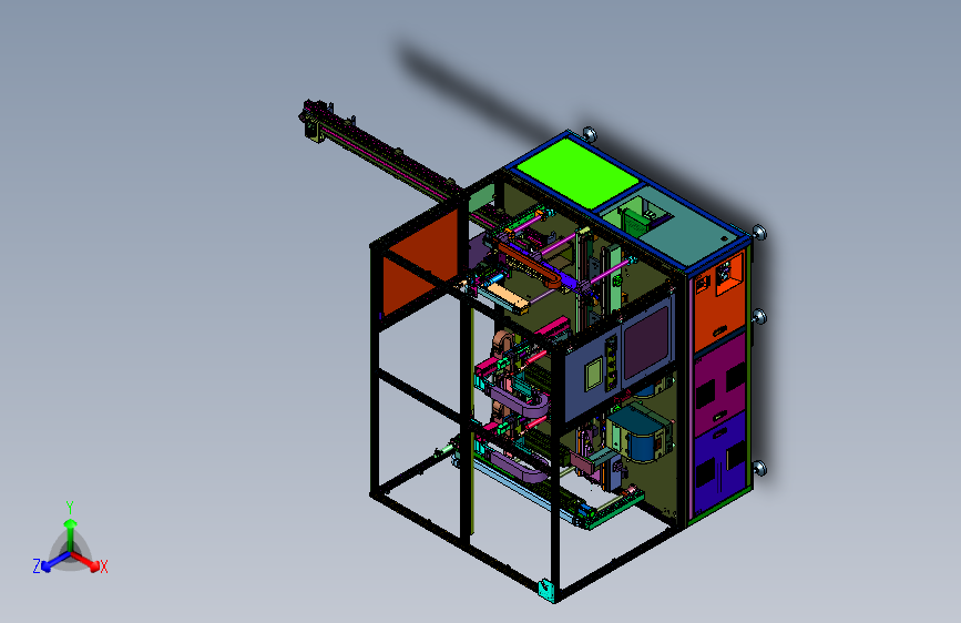机壳自动锁螺丝装置