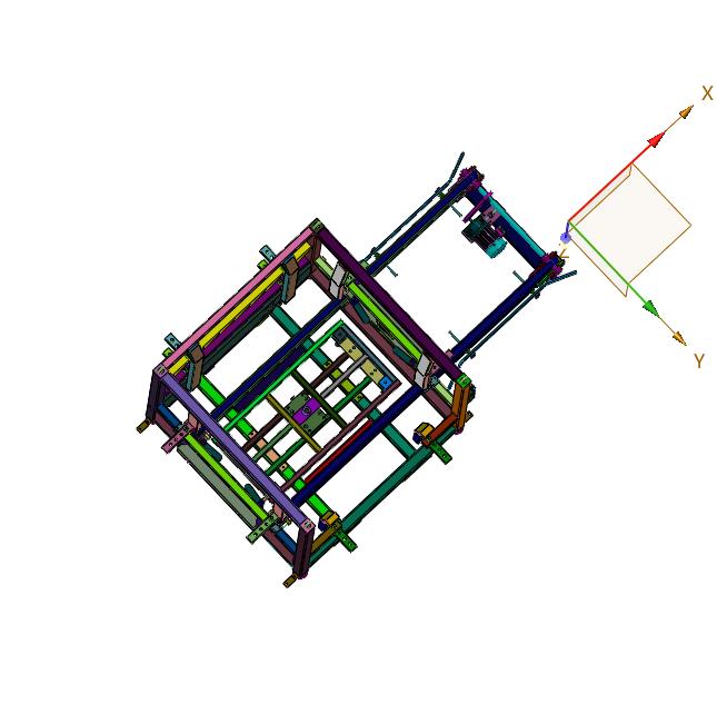 机器人码垛系统自动托盘库