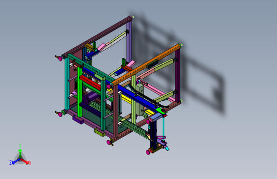 机器人码垛系统自动托盘库