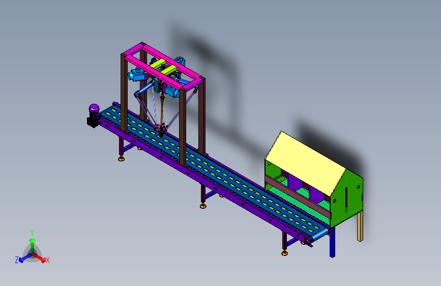 鸡舍用生态捡蛋机