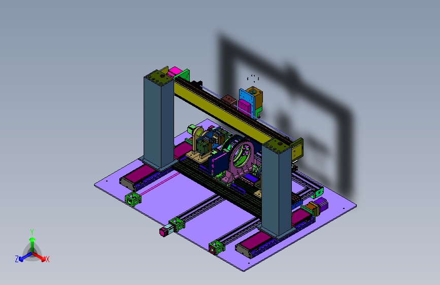 搅拌器叶片打磨装置