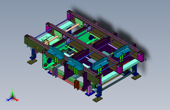 链式输送机用转向装置