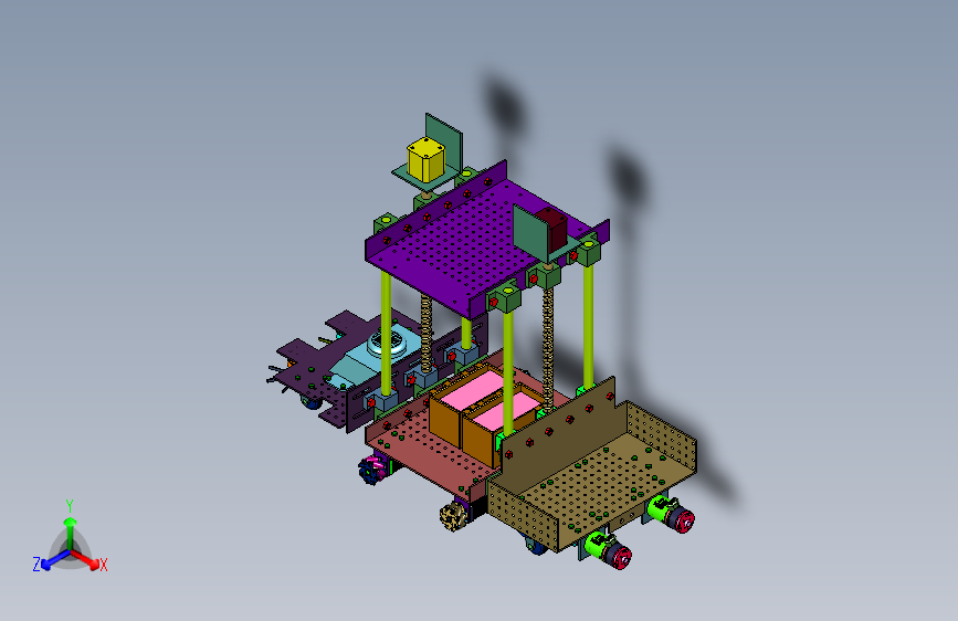 楼梯自动清扫擦拭机器人