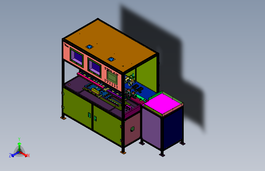 螺杆用非接触式检测设备