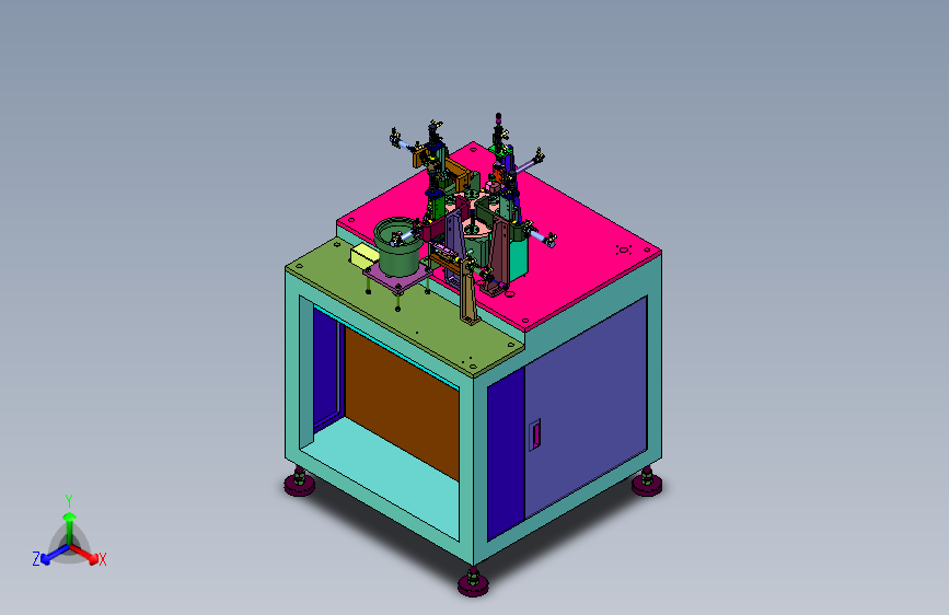 膜片的自动点焊装置