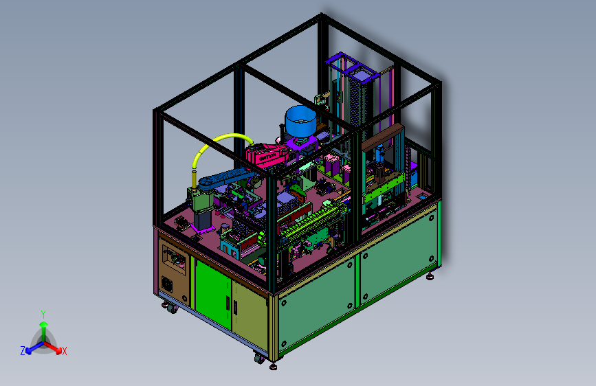 全自动电容铺盘设备
