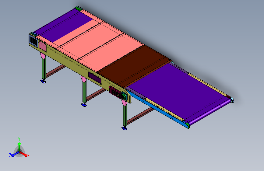伸缩过道接驳台的伸缩装置