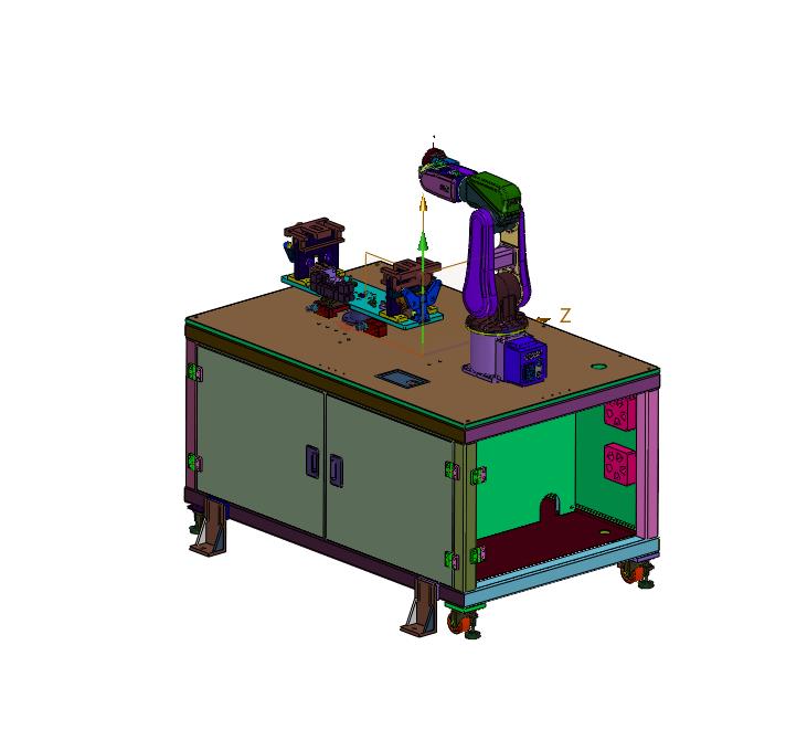 视觉自动化检测及其检测机器人