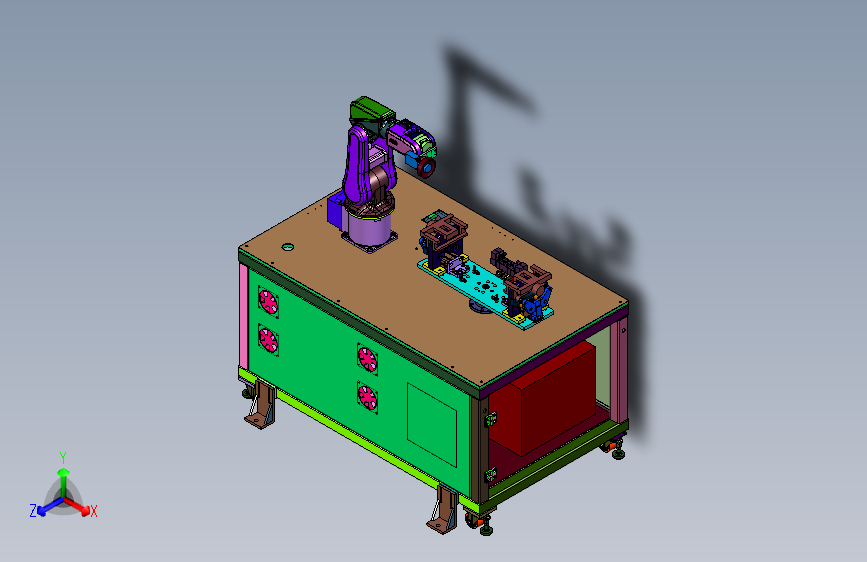 视觉自动化检测及其检测机器人