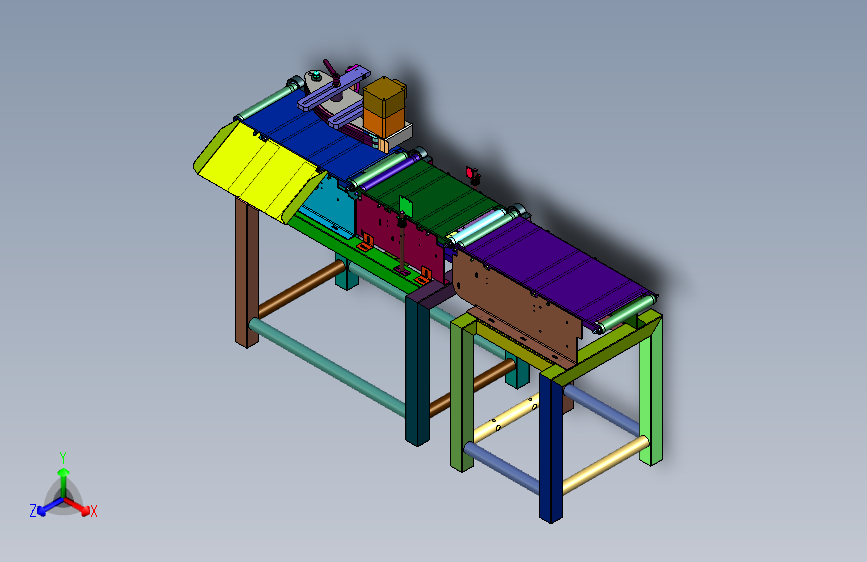通过式输送线称重系统