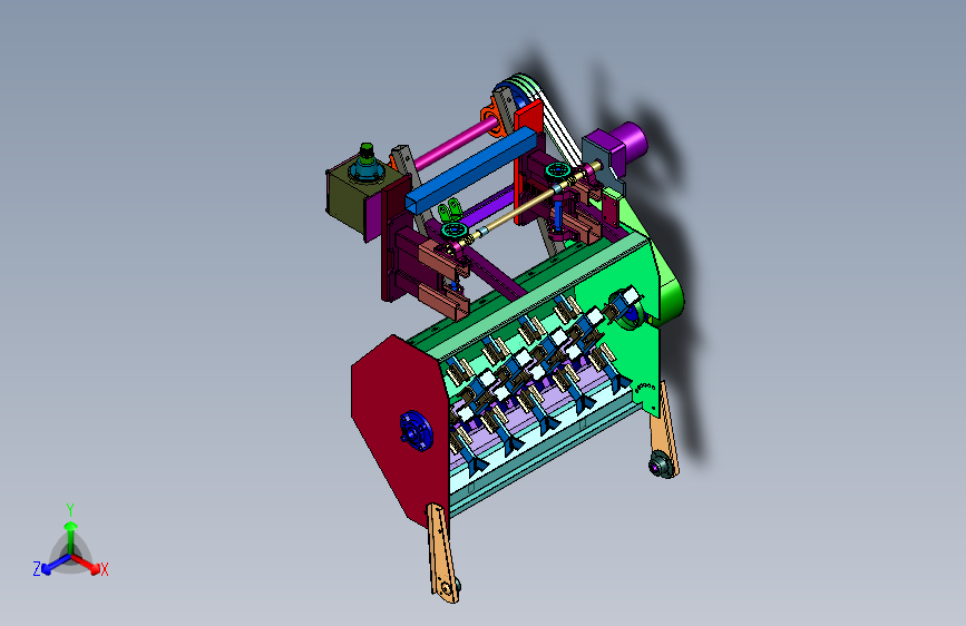 拖拉机带杂草碎枝粉碎灭茬机