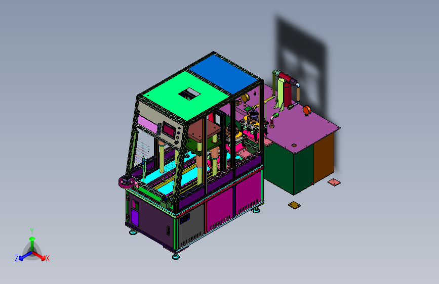 微电机生产的机壳铆压装置
