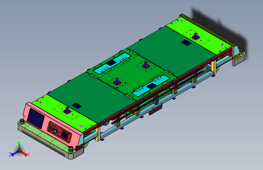 无人运输工业机器人