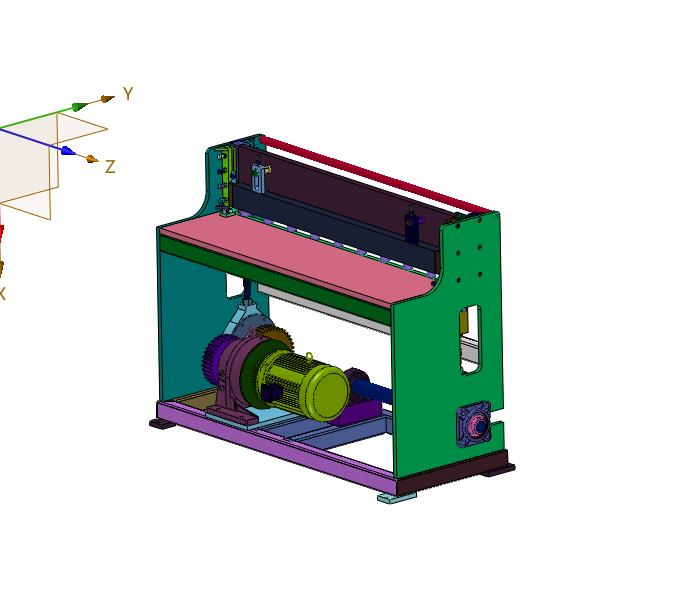 小型电动裁板机