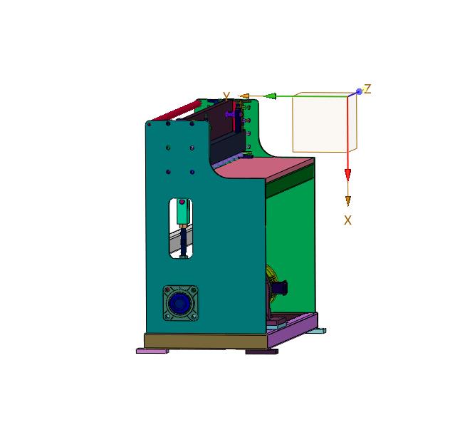 小型电动裁板机