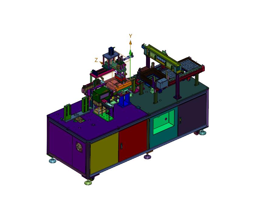 芯片精准输出丝印装置