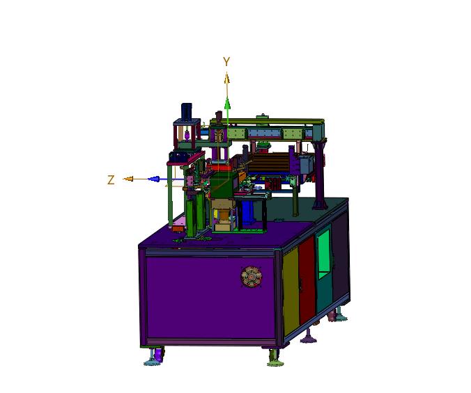 芯片精准输出丝印装置