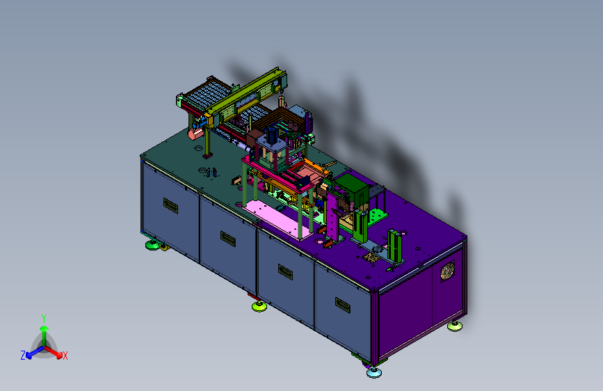 芯片精准输出丝印装置