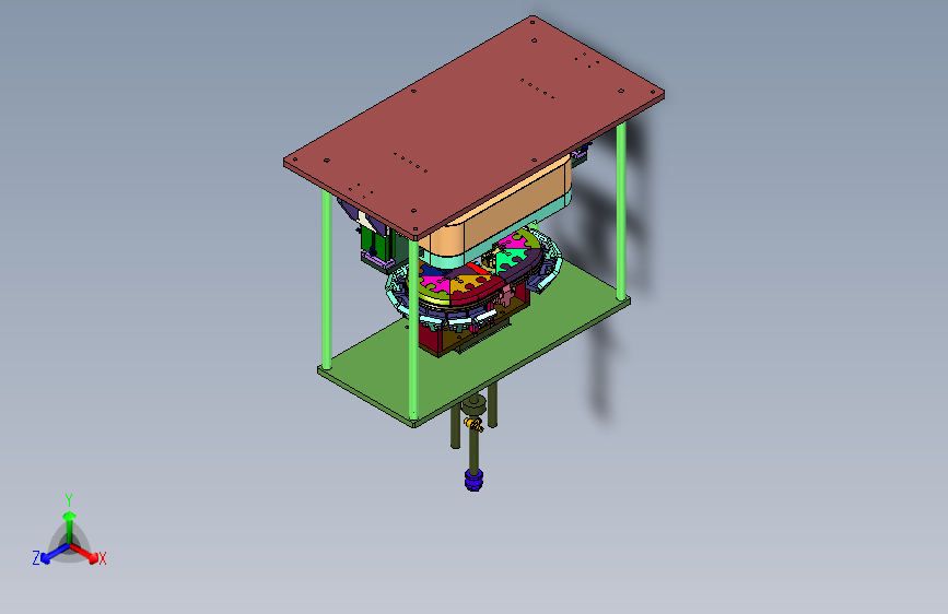 眼镜盒安装拉链设备