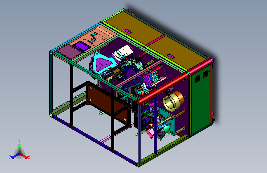 循环式继电器铁芯的铆接装置