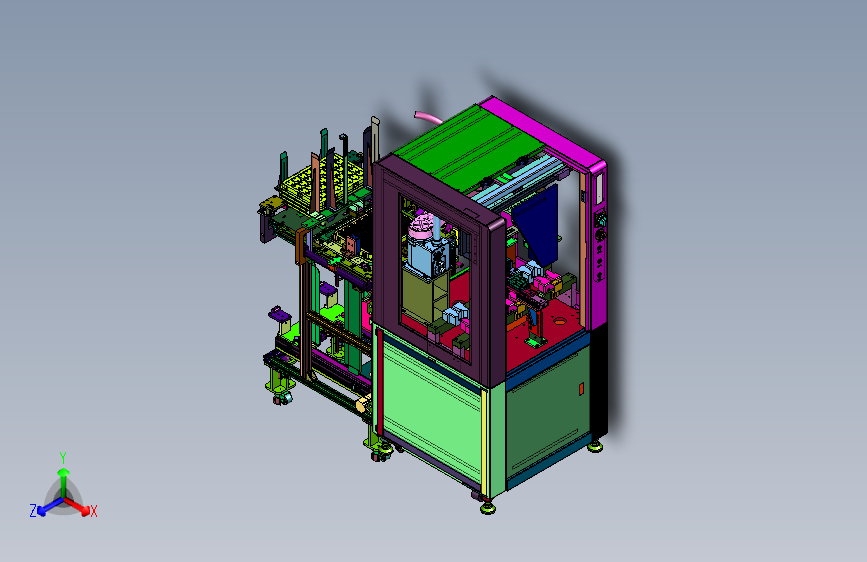音响的灯条放置机构