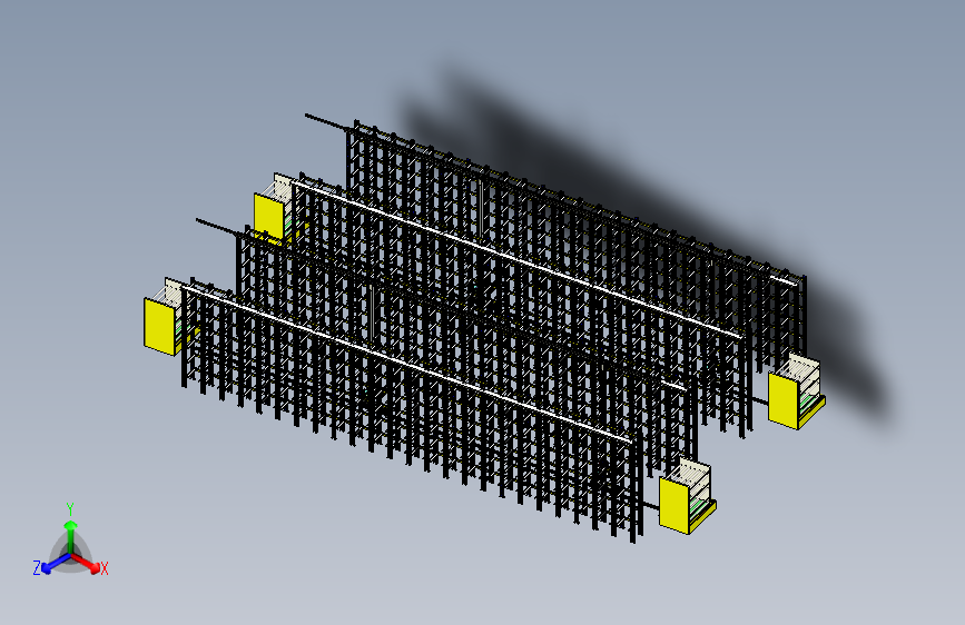 堆垛机式立体仓库
