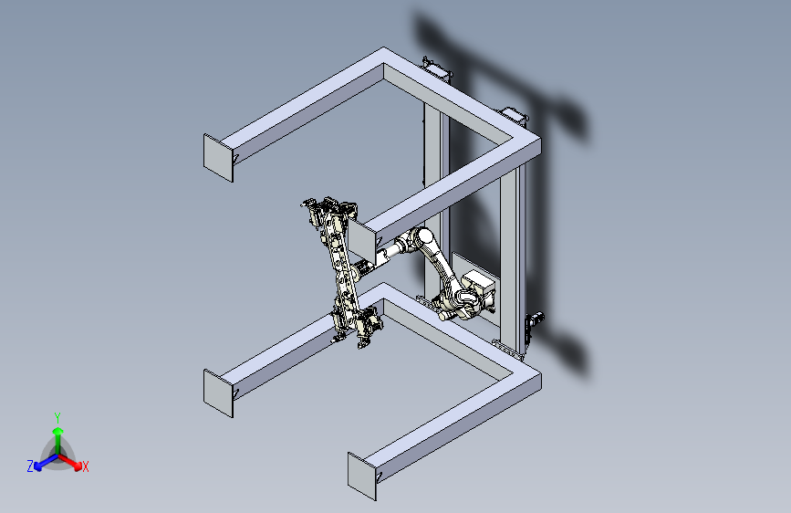 门架式螺栓装配搬运机械手