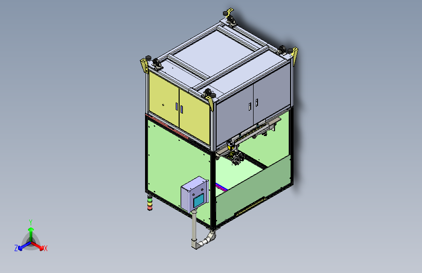 视觉检查机械手作业工作台