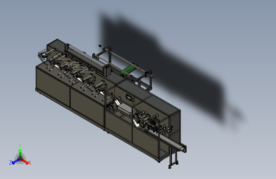 完整的湿巾包装生产线