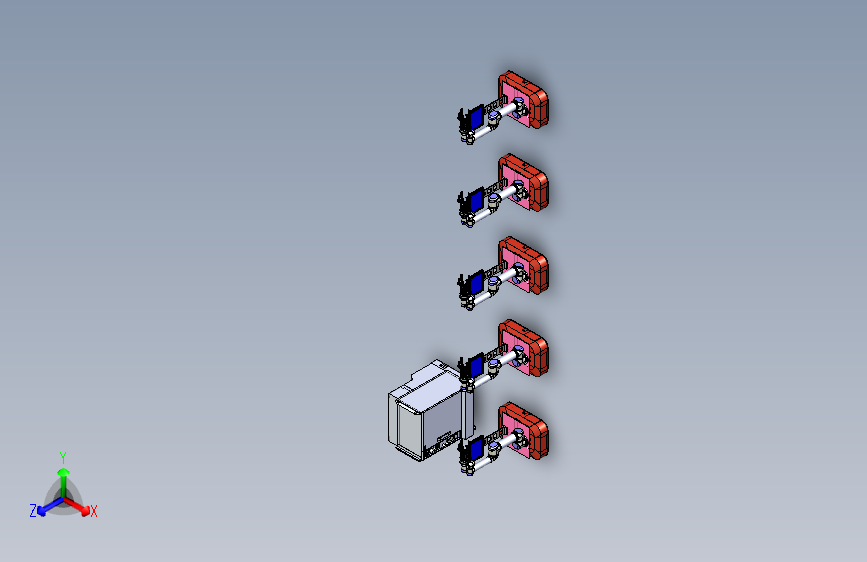 小件装配复合AGV模拟