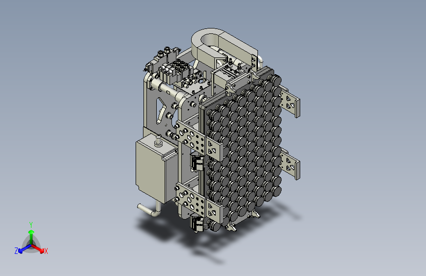 纸箱+周转箱复合夹具3D模型